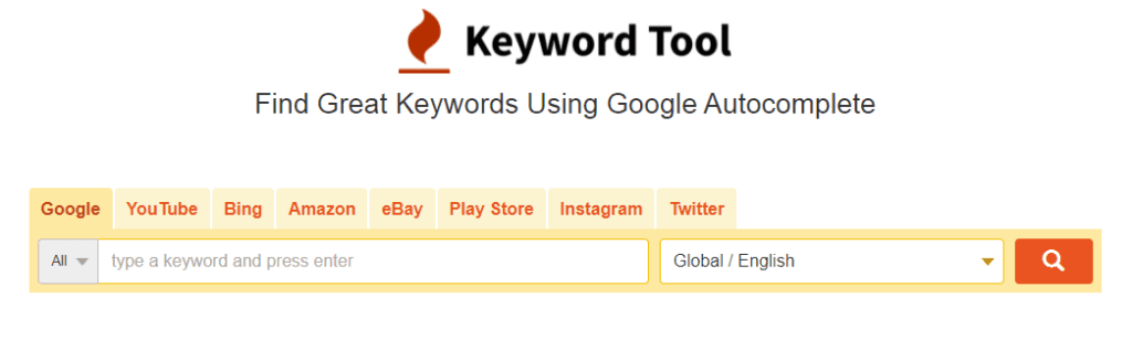 Free tools for keyword research