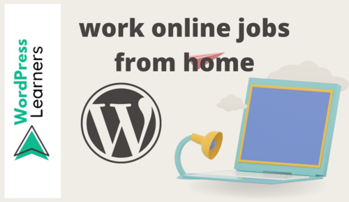 work online jobs from home