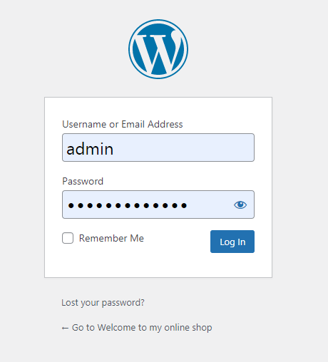 how to login wordpress admin, url for wordpress login, wordpress login